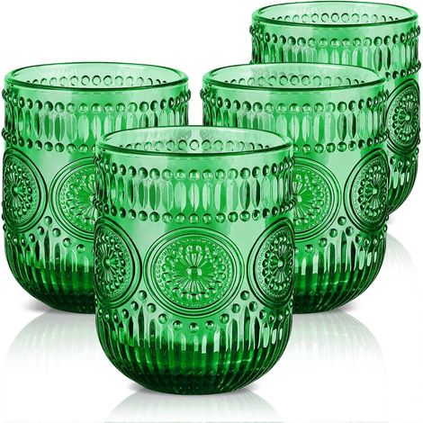 Lot de 4 Verres Tumblers Tournesol – Élégants et Durables