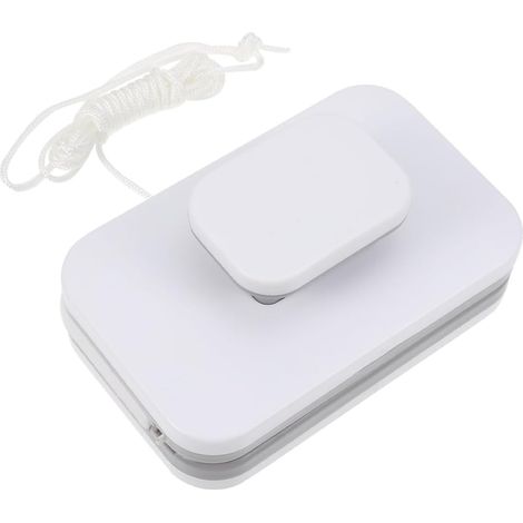 CCYKXALaveur de Vitres Magnétique Double Face, Nettoyeur de Vitres en Abs et Silicone, Forte Absorption D’Eau, pour Fenêtres Difficiles D’accès (1/5)