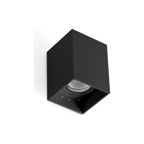 KOV 1L Aplique cuadrado negro 3000K 14° (1/4)