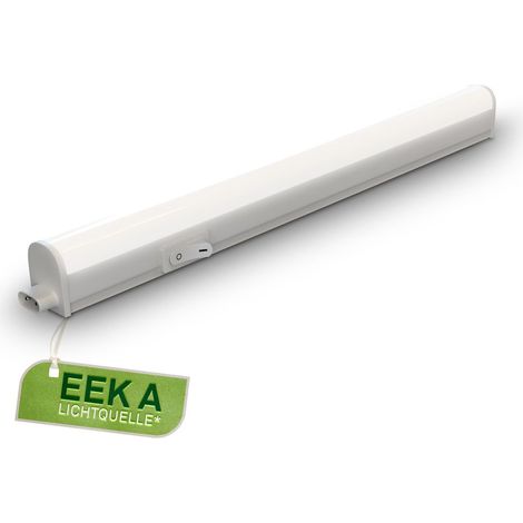 Briloner Lampada LED Sottopensile Con Sorgente Luminosa CEE A 31,3x2,2x3 cm 1,8W 380lm 4000K Bianco Neutro Prolunga 10cm Bianco - Luce Cucina Armadio (1/5)