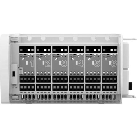 Morsettiera evoluta a 6 canali per cronotermostato a filo daikin ekw175140