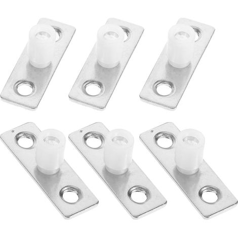 Roulette pour Porte Coulissante Guides de Porte de Placard en Acier Inoxydable Guide Inférieur pour Sol Installation Facile et Design Élégant (1/5)