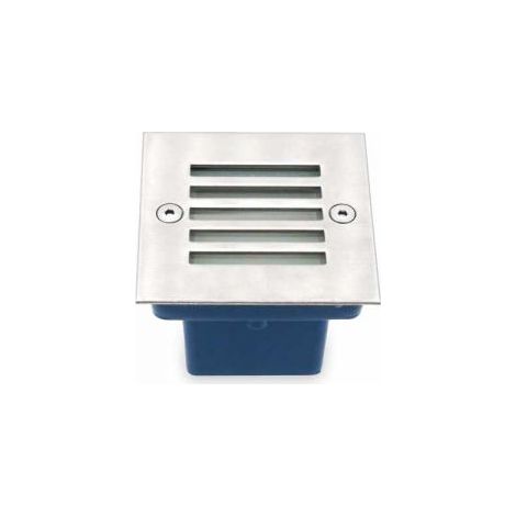 FARETTO LED SEGNAPASSO 3W DA MURO QUADRATO SMD LUCE NATURALE (1/2)