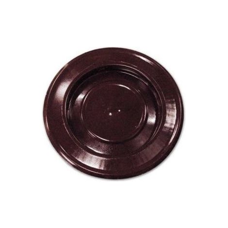 ROSONE PER TUBO STUFA PELLET SMALTATO MARRONE CANNA FUMARIA CAMINO STUFA 39343V 100 (39354)