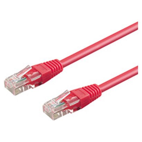 Goobay 0.25m 2xRJ-45 Cable Magenta - Cable de red (0,25 m, RJ-45, RJ-45, Magenta)