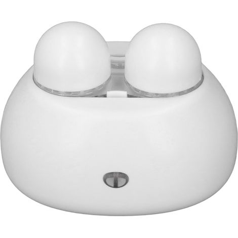 Nettoyeur de lentilles de contact automatique et portable à ultrasons pour la maison (blanc) (1/5)