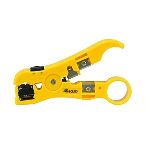 HERRAMIENTA PELACABLES UNIVERSAL RG59 UTP/STP EQUIP 129411 (1/5)