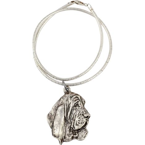 Basset Hound III – Hundehalskette, einzigartiger Schmuck für Hundeliebhaber, einzigartiger Schlangenanhänger von Art-Dog (1/5)