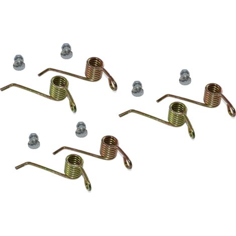 3 X jeu de ressorts / tines de scarificateur pour scarificateur à lames, arrache-mousse
