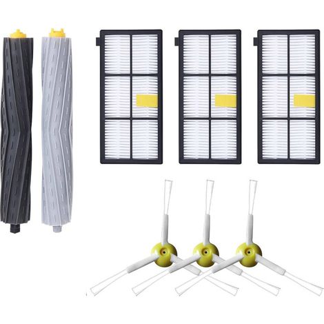 Accessory kit for vacuum cleaners in the 800, 805, 850, 860, 865, 866, 870, 871, 880, 886, 890, 891, 895, 896, 900, 960, 965, 966 and 980 series, including 8 filters and brushes. (1/5)