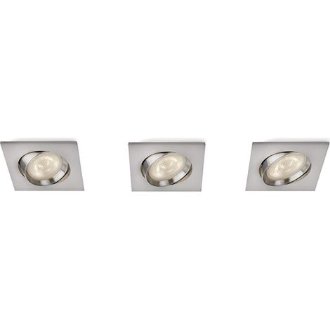 Philips SmartSpot Spot da Incasso, 3 Spot, Cromo Matt [Classe di efficienza energetica A] (1/5)