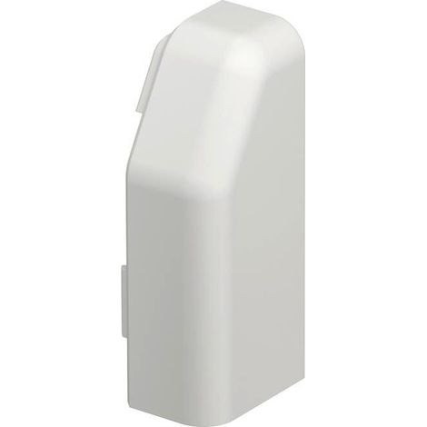 OBO Bettermann Pieza final derecha SL 20x50 9010 cloruro de polivinilo blanco puro RAL 9010, 6132277