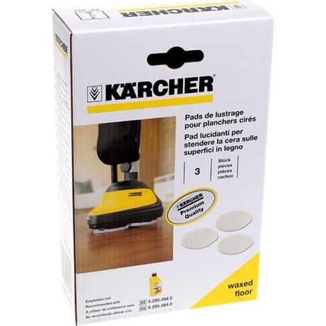 Karcher - almohadilla de pulido fp303 - parquet encerado (emb. 3pc.) - 28631960 - 4039784404106