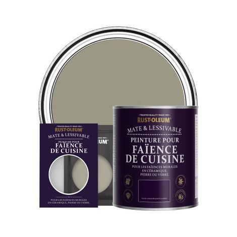 Peinture pour Faïence de Cuisine, Finition Mate - Racine (1/2)
