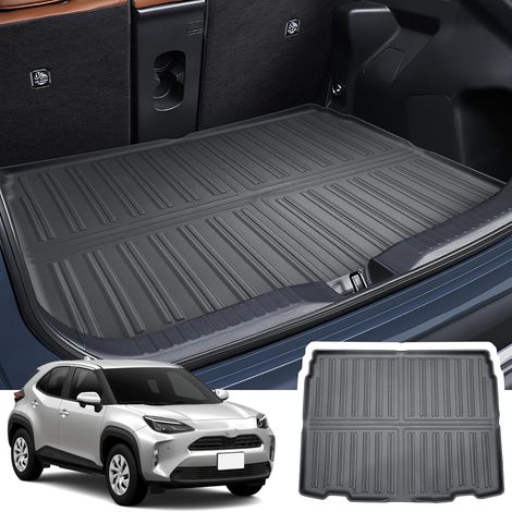 Compatible avec Yaris Cross/Hybrid 2021-2024 2025 Tapis de Coffre, Bac de Protection Antiderapant De Cargaison Plancher Résistant Rayures Plateau Voiture Accessoires (1/5)