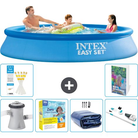 Intex Piscine Easy Set Ronde - 305x61 cm - 7-pièces S196 (1/5)
