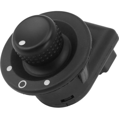 Jeffergarden ‌Pulsante Regolazione Specchietto Esterno 8200214919, Interruttore Specchio Retrovisore Laterale Ricambio per Renault Kangoo‌