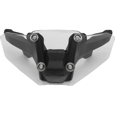 Kit de déflecteur de vent transparent pour pare-brise de moto (1/5)