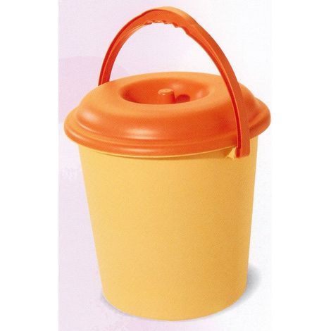 PLASTIKEN Cubo de basura plástico Nature 16 L azul 6416L-AZU (1/2)