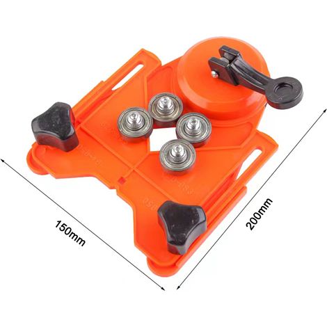 Jeu de 16 forets diamantés, scie cloche 6-50 mm avec guide pour carrelage, verre, céramique, marbre, granit (1/5)