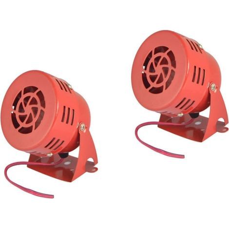 Piezas de bocina de coche, accesorios para coche, accesorios para barco, accesorios para automóviles, bocina tipo beeper, bocina compuesta, bocina de coche, reacondicionamiento, trompeta roja (1/5)
