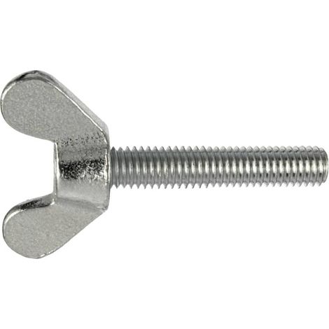 Connex Flügelschrauben M10 x 40 mm, 2 Stück Flügelschrauben