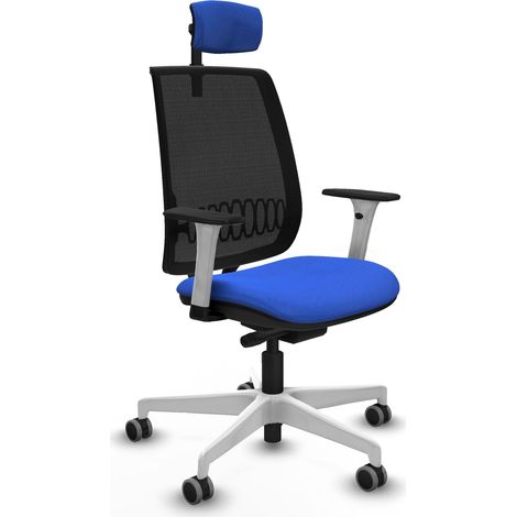 Silla de oficina piqueras y crespo Silla Alares blanco espuma inyectada (1/2)