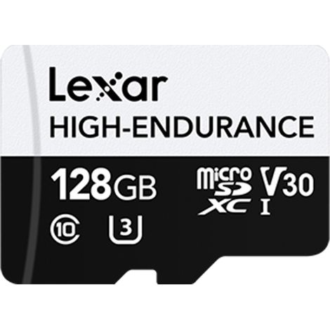 Lexar High-Endurance 128 Go MicroSDXC UHS-I Classe 10