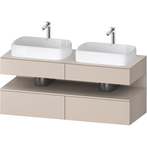 Duravit Collection One Meuble sous-vasque sur console, 2 tiroirs,