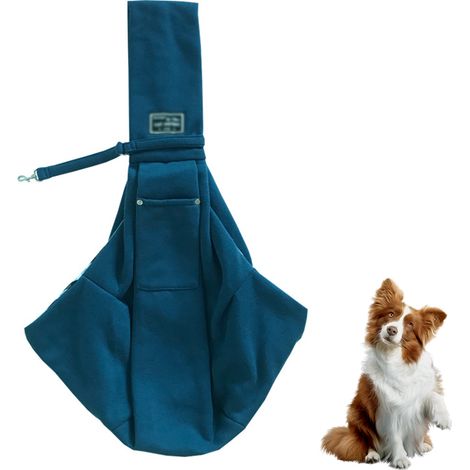 Sac réversible pour animaux de compagnie, pochette souple et sac fourre-tout, idéal pour les chiots, les petits chiens et les chats lors des voyages en plein air.