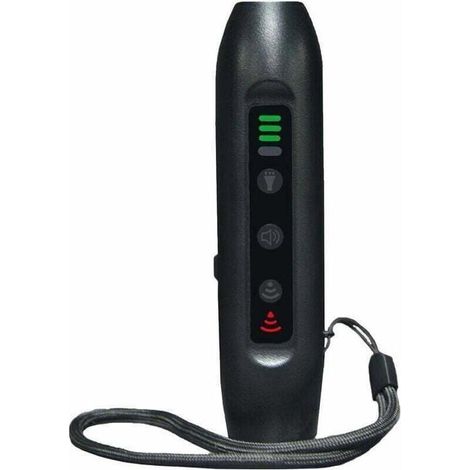Répulsif à ultrasons pour chien à 3 modes, sseur de chien rechargeable portable avec torche intelligente haute luminosité, (1/4)