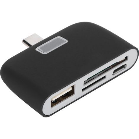 USB-C OTG-Speicherkartenleser für Smartphones und Laptops, unterstützt microSD/SD-Speicher (1/5)