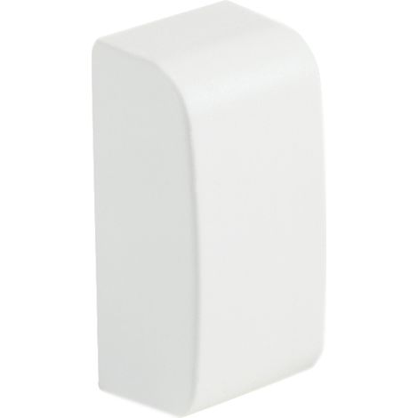 Embout pour moulure OPTIMA TM - 22 x 12,5 mm - blanc - IBOCO