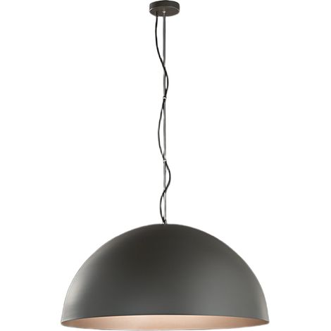 Suspension En Métal 10S48563, Finition Gris Et Marron Métallisé, 3X E27 Max 60W, Design Moderne Réglable En Hauteur - Perenz Illumina Luce (1/2)