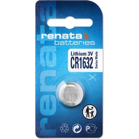 Renata Knopfzelle CR1632 3 V 1 St. 137 mAh Lithium (1/5)