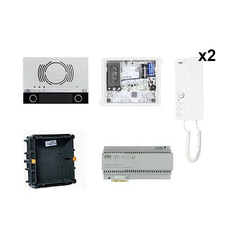 URMET 1183/322 - KIT citofono urmet alpha bifamiliare