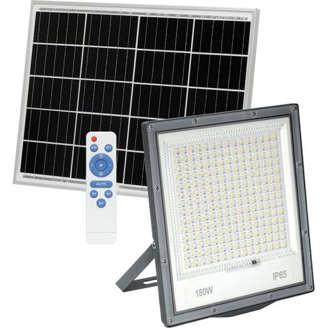 DEBFLEX - PROJECTEUR SOLAIRE 2000LM IP65 + TELECOMMANDE