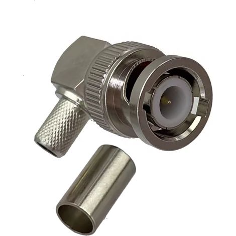 BNC-Stecker, abgewinkelter Stecker für H155-Kabel (1/3)