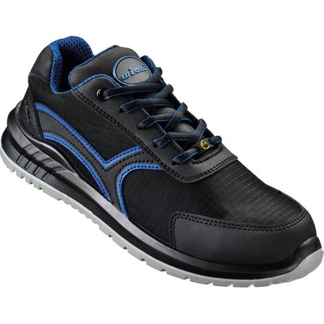 Chaussure basse GOEHREN NUOVO noir/bleu. Taille S1P SR ESD 43 Wica