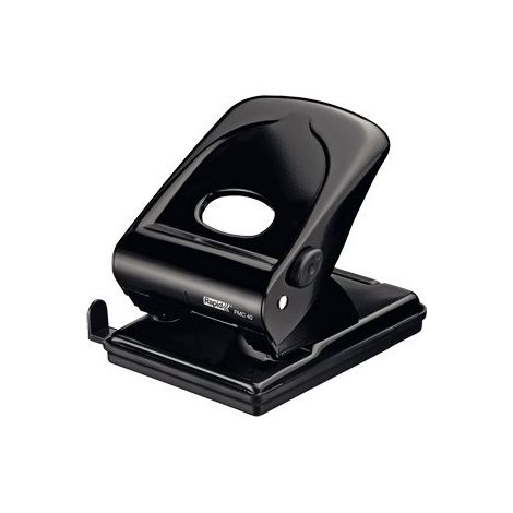 Taladrador rapid fmc40 metalico color negro capacidad 40 hojas