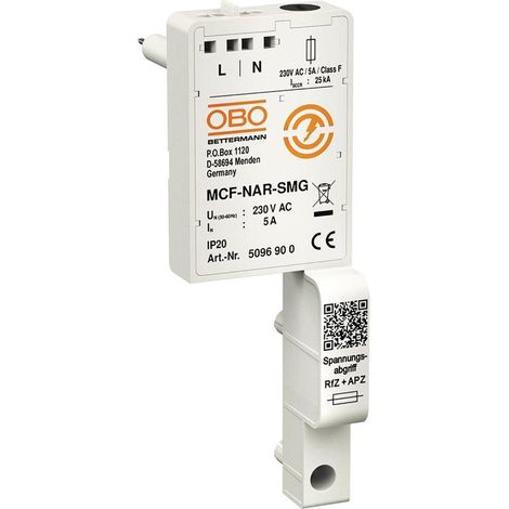 OBO Bettermann Spannungsabgriff für MCF-NAR Serie 230V, 5096900 (1/5)