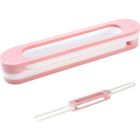 Foldable Shoe Rack Wall Mount Multifunctional Waterproof Shoe Rack for Bathroom/Bedroom/Living Room (Pink) (1/5)