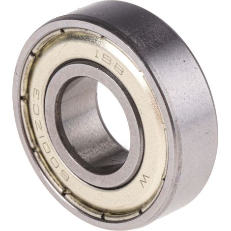 Rs Pro – Roulement à billes blindé rigide 12mm x 28mm x 8mm – Capacité de charge dynamique élevée – Type rainure profonde
