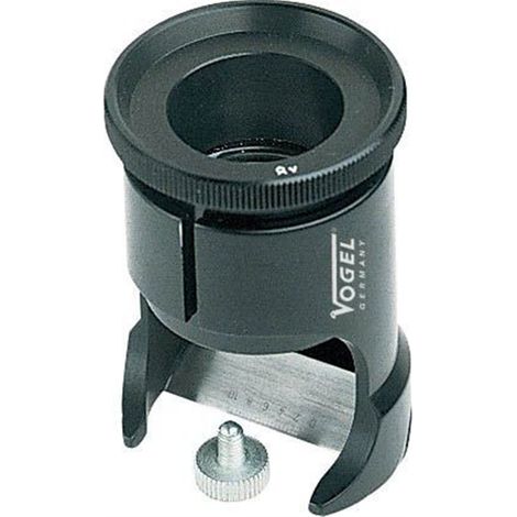 Loupe technique VOGEL avec grossissement 10x et diamètre de lentille de 20 mm.