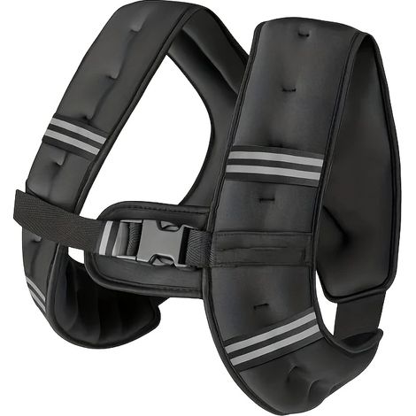 Chaleco lastrado, ajuste regulable, múltiples opciones de peso, B 8 lb (1/2)