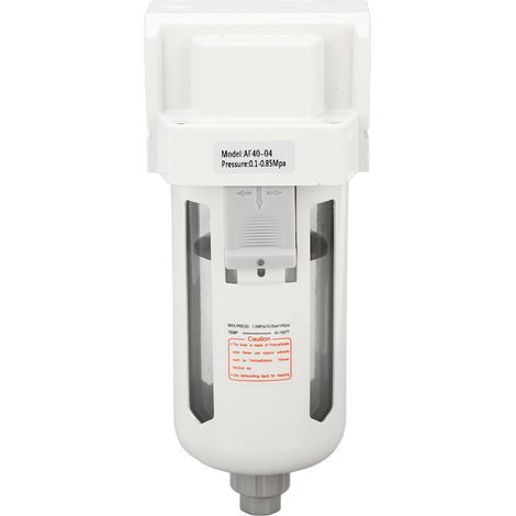 Kompressorluftfilter mit Druckregler G1/2", 0,1-0,85 MPa, Lufttrocknung und -reinigung, für pneumatische Rohrleitungen. (1/5)