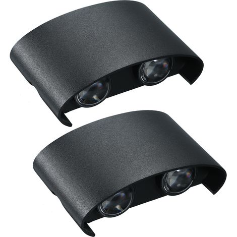 CalmGeek 2er-Pack C85-265V 4W Wandleuchten, IP65 wasserdicht, für Flur, Kleiderschrank, Abstellraum (1/4)