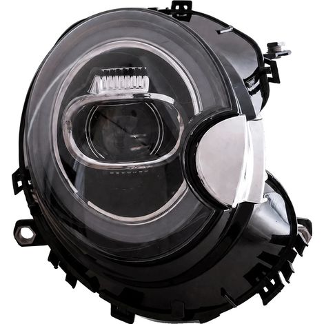 Faro LED, proyector de doble haz, intermitente secuencial, negro. (1/2)