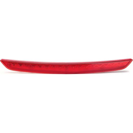 BEBUSINGOTO Compatible con TT MK2 8J 2006-2014, tercera luz de freno, luz trasera LED, luz de freno de alto nivel, 8J0945097, tercera luz de freno automática (roja) (1/4)
