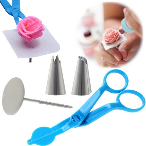 Tylki, Nagelset für Fondantblumen für Torten